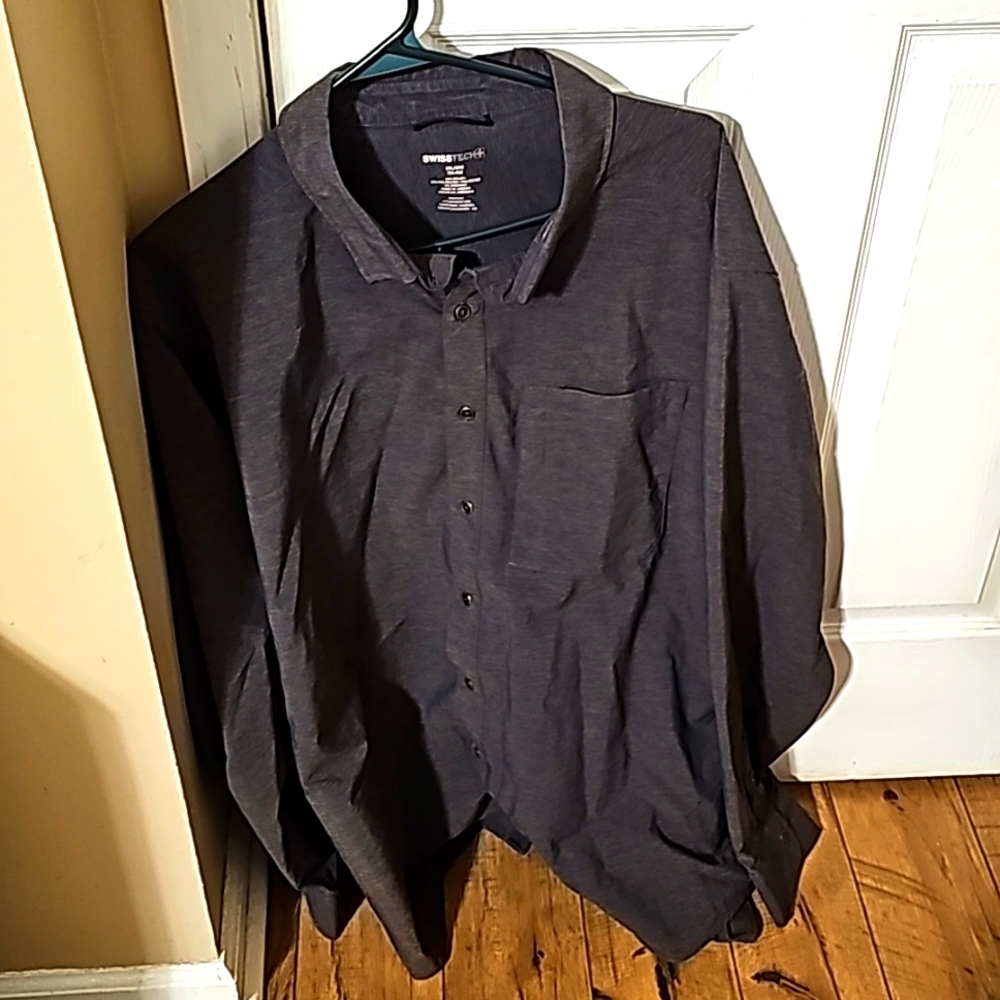 Men's 3XL Long Sleeve Button Down